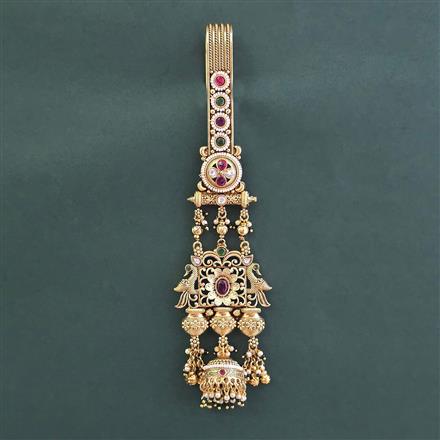 Antique Moti Jhuda With Gold Plating