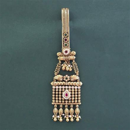Antique Moti Jhuda with Gold Plating