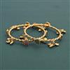 Antique 2 Pc Classic Bangles with Gold Plating