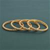 Antique 4 Pc Classic Bangles with Gold Plating