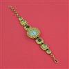 Antique Classic Watch with Matte Gold Plating
