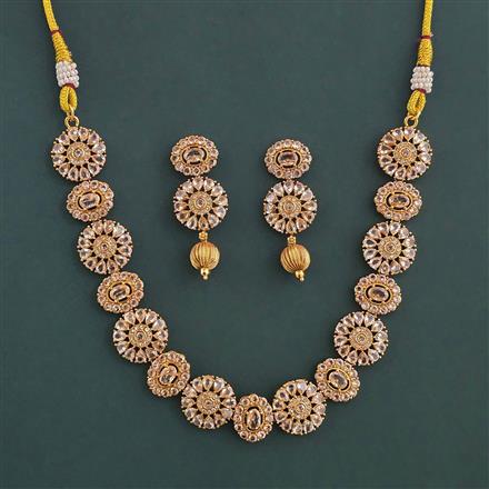 Antique Classic Necklace with Gold Plating