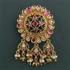 Antique Classic Brooch with Matte Gold Plating
