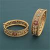 Antique 2 Pc Openable Bangles with Gold Plating