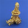 Antique Temple Sindoor Box with Gold Plating
