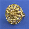 Antique Adjustable Ring with Gold Plating