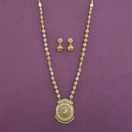 Antique Classic Pendant Set with Gold Plating