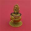 Antique Temple Sindoor Box with Gold Plating