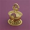 Antique Classic Sindoor Box with Gold Plating