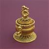 Antique Classic Sindoor Box with Gold Plating