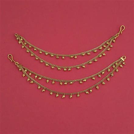 Antique Classic Ear Chain with Gold Plating