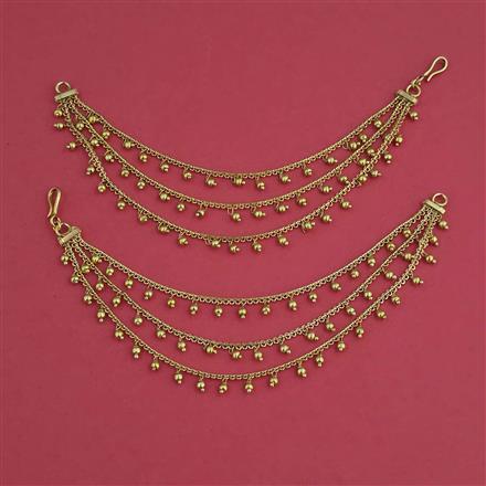 Antique Classic Ear Chain with Gold Plating