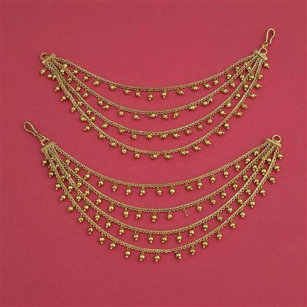 Antique Classic Ear Chain with Gold Plating