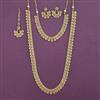 Antique Combo Necklace Set with Gold Plating