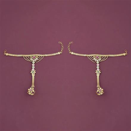 Antique Classic Hath Pan with Gold Plating