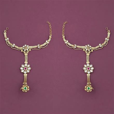 Antique Classic Hath Pan with Gold Plating