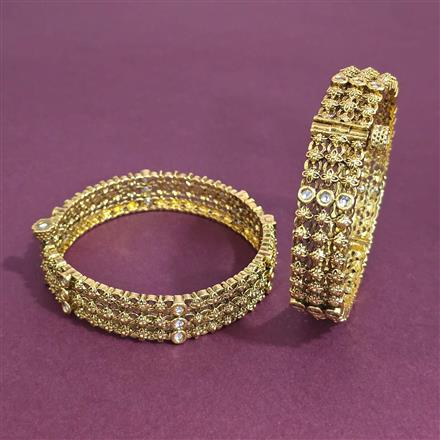 Antique 2 Pc with Matte Gold Plating