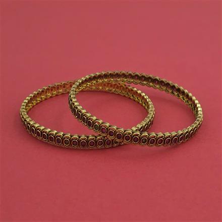 Antique 2 Pc with Matte Gold Plating