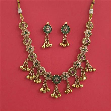 Antique Heritage Necklace with Gold Plating