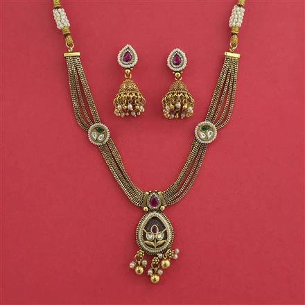 Antique Heritage Necklace with Gold Plating