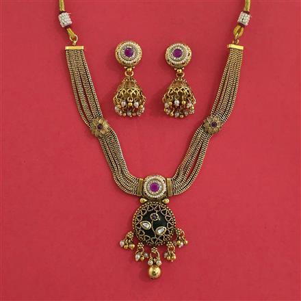 Antique Heritage Necklace with Gold Plating