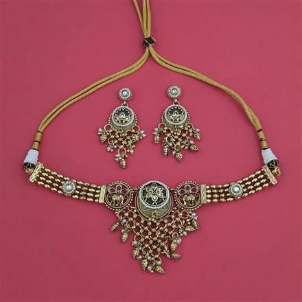 Antique Heritage Necklace with Gold Plating