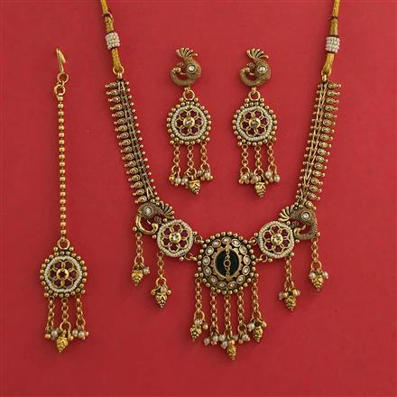 Antique Heritage Necklace with Gold Plating
