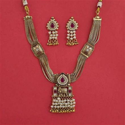 Antique Mukut with Gold Plating