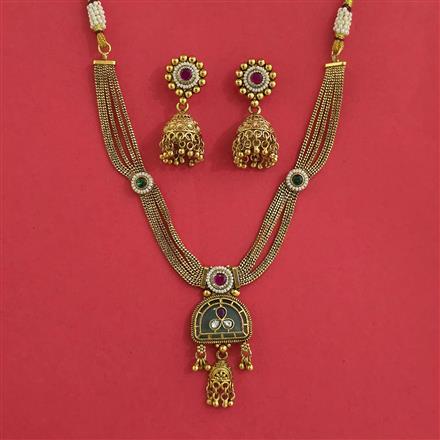 Antique Heritage Necklace with Gold Plating