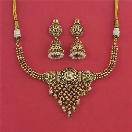 Antique Heritage Necklace with Gold Plating