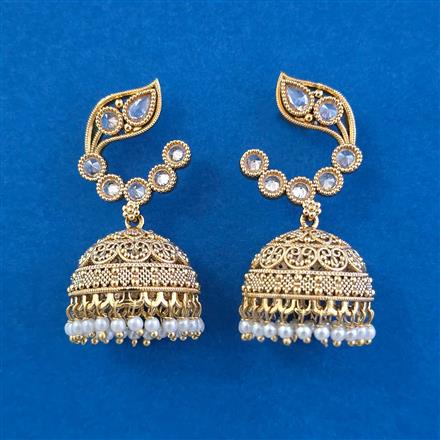 Antique Jhumki with Gold Plating