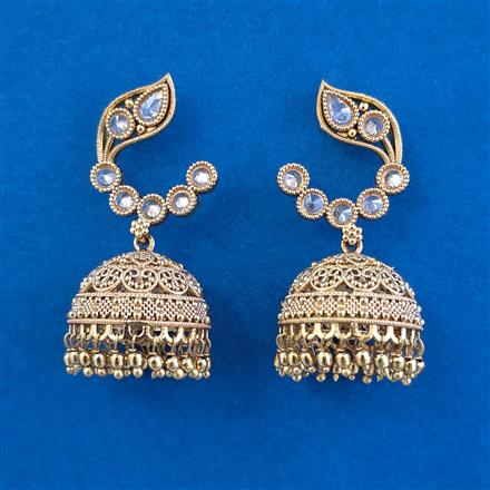 Antique Jhumki with Gold Plating