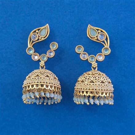Antique Jhumki with Gold Plating