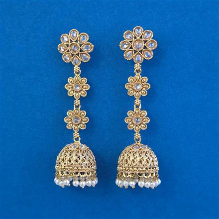 Antique Jhumki with Gold Plating
