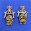 Antique Jhumki with Gold Plating