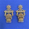 Antique Jhumki with Gold Plating