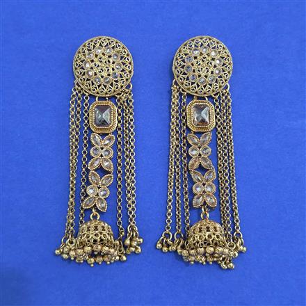 Antique Jhumki with Gold Plating