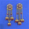 Antique Jhumki with Gold Plating