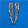Antique Long Earring with Gold Plating