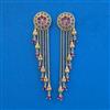 Antique Long Earring with Gold Plating