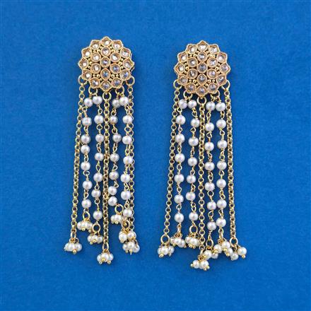 Antique Moti Earring with Gold Plating