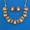 Antique Classic Necklace with Mehndi Plating