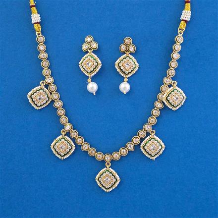 Antique Classic Necklace with Gold Plating