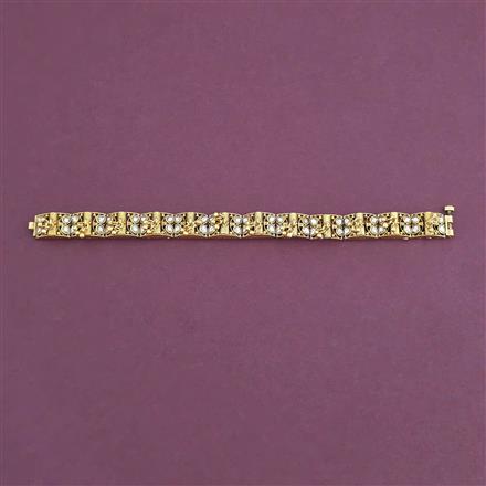 Antique Classic Bracelet with Matte Gold Plating