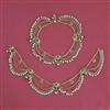 Antique Moti Payal with Gold Plating