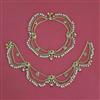 Antique Moti Payal with Gold Plating