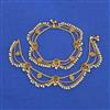 Antique Moti Payal with Gold Plating
