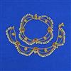 Antique Moti Payal with Gold Plating
