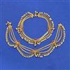 Antique Moti Payal with Gold Plating