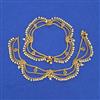 Antique Moti Payal with Gold Plating